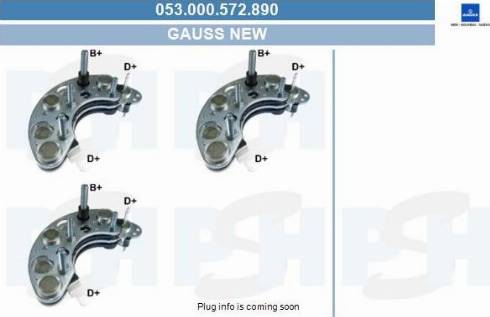 PSH 053.000.572.890 - Pont de diodes, alternateur cwaw.fr