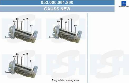 PSH 053.000.091.890 - Pont de diodes, alternateur cwaw.fr