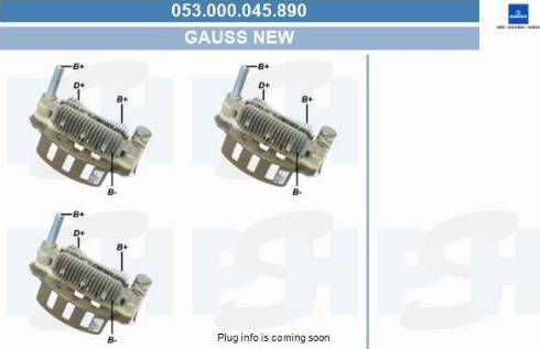 PSH 053.000.045.890 - Pont de diodes, alternateur cwaw.fr