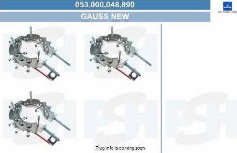 PSH 053.000.048.890 - Pont de diodes, alternateur cwaw.fr