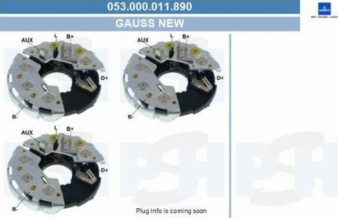 PSH 053.000.011.890 - Pont de diodes, alternateur cwaw.fr