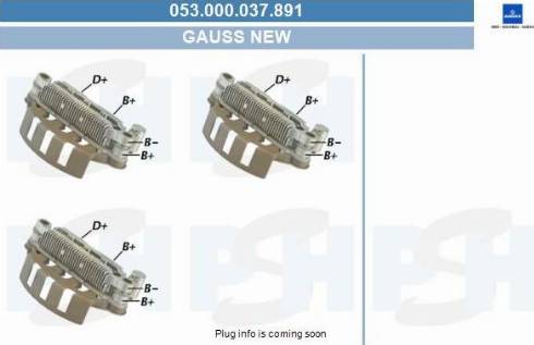 PSH 053.000.037.891 - Pont de diodes, alternateur cwaw.fr