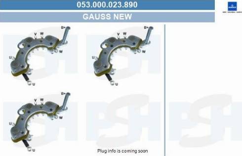 PSH 053.000.023.890 - Pont de diodes, alternateur cwaw.fr