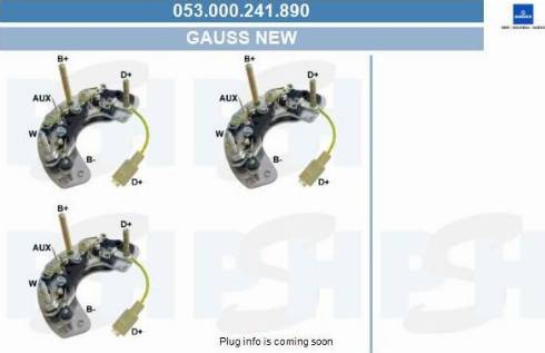 PSH 053.000.241.890 - Pont de diodes, alternateur cwaw.fr