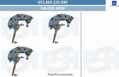 PSH 053.000.235.890 - Pont de diodes, alternateur cwaw.fr