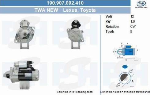 PSH 190.907.092.410 - Démarreur cwaw.fr