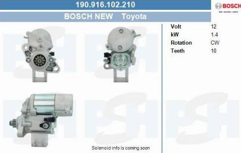 PSH 190.916.102.210 - Démarreur cwaw.fr