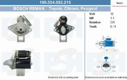 PSH 190.554.092.215 - Démarreur cwaw.fr