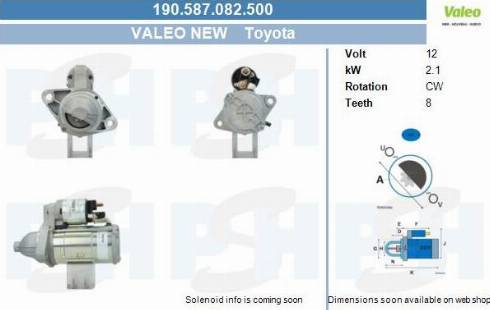 PSH 190.587.082.500 - Démarreur cwaw.fr