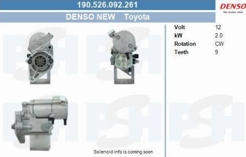 PSH 190.526.092.261 - Démarreur cwaw.fr