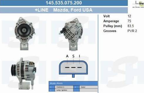 PSH 145.535.075.200 - Alternateur cwaw.fr