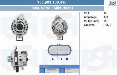 PSH 155.901.130.410 - Alternateur cwaw.fr