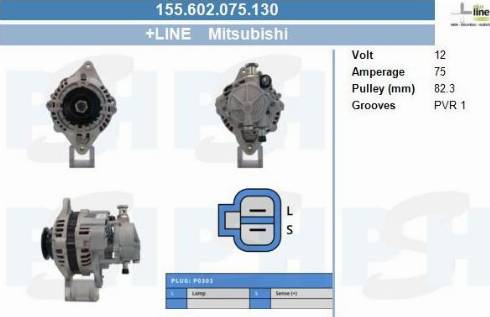 PSH 155.602.075.130 - Alternateur cwaw.fr