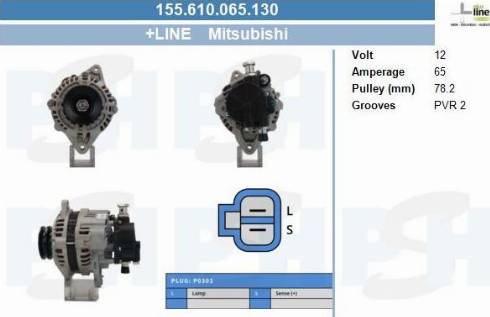 PSH 155.610.065.130 - Alternateur cwaw.fr