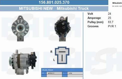 PSH 156.801.025.370 - Alternateur cwaw.fr