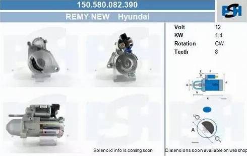 PSH 150.580.082.390 - Démarreur cwaw.fr