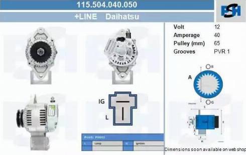 PSH 115.504.040.050 - Alternateur cwaw.fr