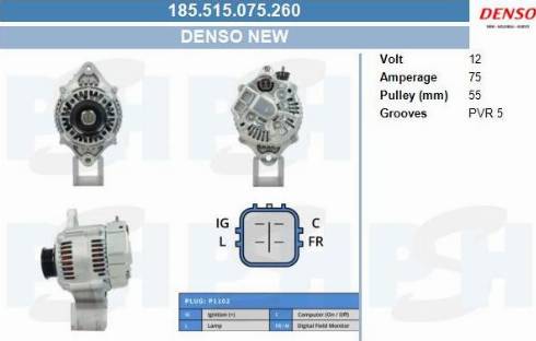 PSH 185.515.075.260 - Alternateur cwaw.fr