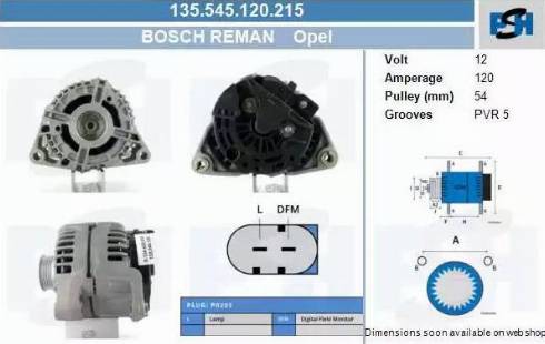 PSH 135.545.120.215 - Alternateur cwaw.fr