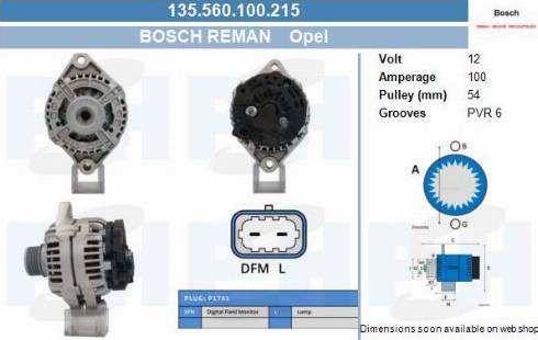 PSH 135.560.100.215 - Alternateur cwaw.fr