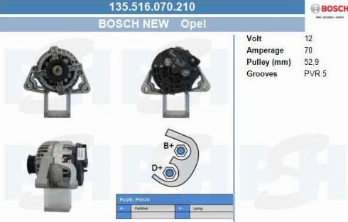 PSH 135.516.070.210 - Alternateur cwaw.fr