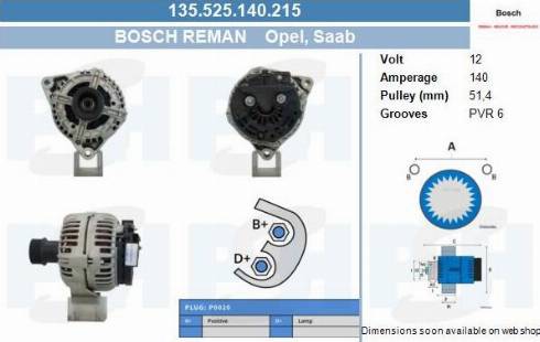 PSH 135.525.140.215 - Alternateur cwaw.fr