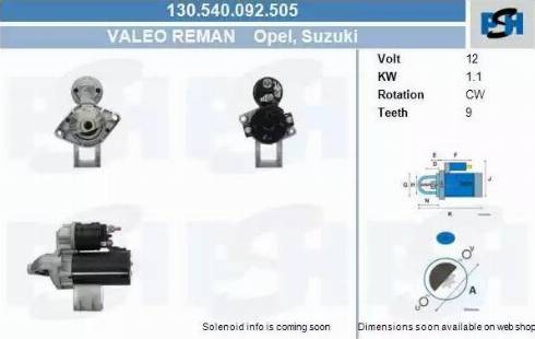 PSH 130.540.092.505 - Démarreur cwaw.fr