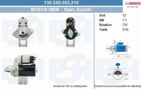 PSH 130.540.092.210 - Démarreur cwaw.fr