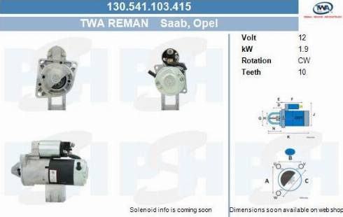 PSH 130.541.103.415 - Démarreur cwaw.fr