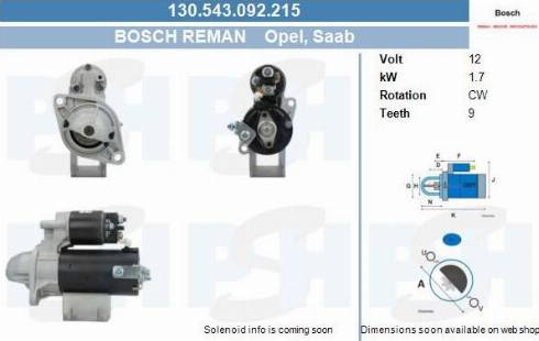 PSH 130.543.092.215 - Démarreur cwaw.fr