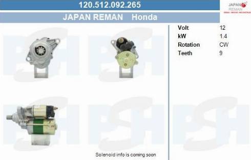 PSH 120.512.092.265 - Démarreur cwaw.fr