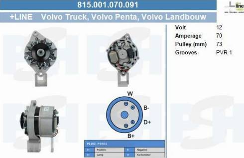 PSH 815.001.070.091 - Alternateur cwaw.fr