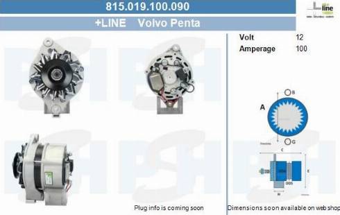 PSH 815.019.100.090 - Alternateur cwaw.fr