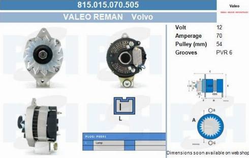 PSH 815.015.070.505 - Alternateur cwaw.fr