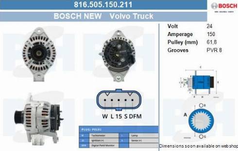 PSH 816.505.150.211 - Alternateur cwaw.fr