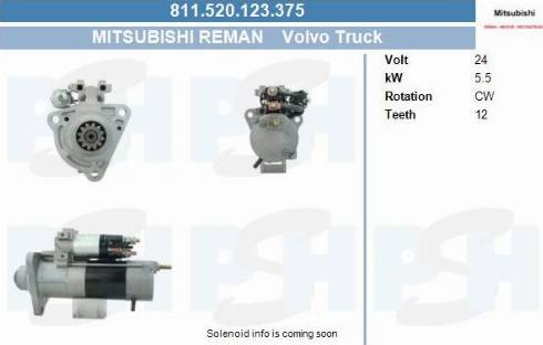 PSH 811.520.123.375 - Démarreur cwaw.fr