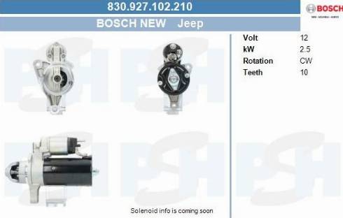 PSH 830.927.102.210 - Démarreur cwaw.fr