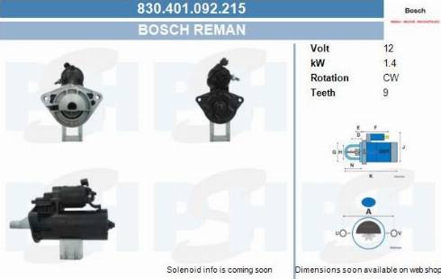 PSH 830.401.092.215 - Démarreur cwaw.fr