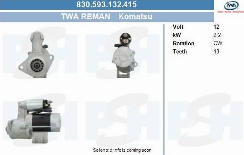 PSH 830.593.132.415 - Démarreur cwaw.fr