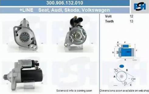 PSH 300.906.132.010 - Démarreur cwaw.fr