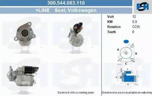 PSH 300.544.083.110 - Démarreur cwaw.fr