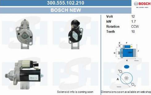 PSH 300.555.102.210 - Démarreur cwaw.fr