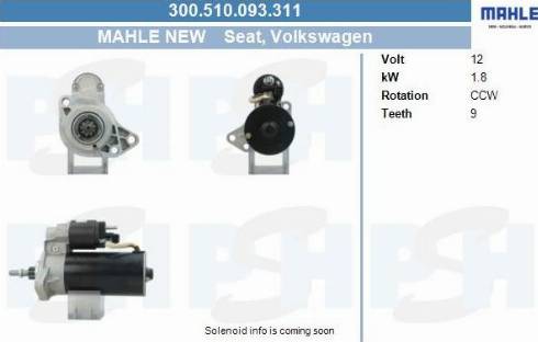 PSH 300.510.093.311 - Démarreur cwaw.fr