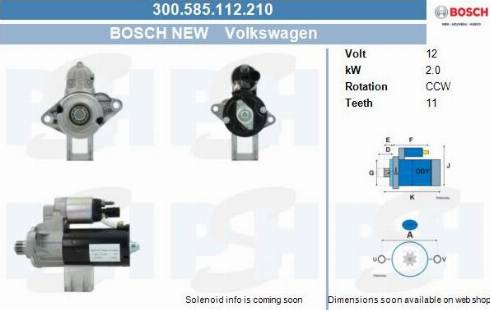 PSH 300.585.112.210 - Démarreur cwaw.fr