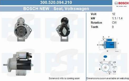 PSH 300.520.094.210 - Démarreur cwaw.fr