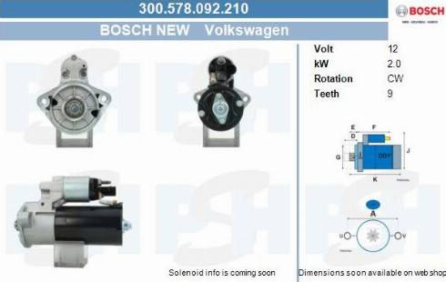 PSH 300.578.092.210 - Démarreur cwaw.fr