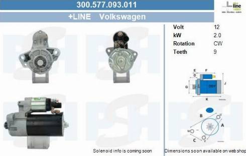 PSH 300.577.093.011 - Démarreur cwaw.fr