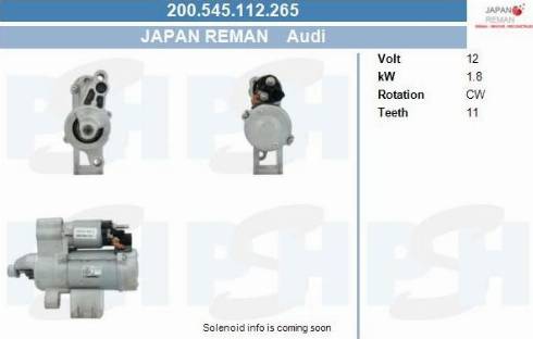 PSH 200.545.112.265 - Démarreur cwaw.fr