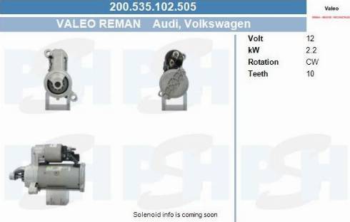 PSH 200.535.102.505 - Démarreur cwaw.fr