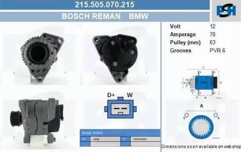 PSH 215.505.070.215 - Alternateur cwaw.fr